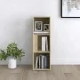 Sonoma oak engineered wood corner furniture 33x33x100cm by vidaXL, Lockers and storage cabinets - Ref: Foro24-809029, Price: ...