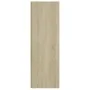 Sonoma oak engineered wood corner furniture 33x33x100cm by vidaXL, Lockers and storage cabinets - Ref: Foro24-809029, Price: ...