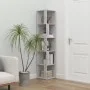 Betongraues Eckmöbel aus Holzwerkstoff, 33 x 33 x 164,5 cm von vidaXL, Schließfächer und Lagerschränke - Ref: Foro24-809048, ...