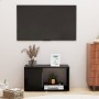 Mueble de TV madera contrachapada negro 60x24x32 cm de vidaXL, Muebles TV - Ref: Foro24-809054, Precio: 28,71 €, Descuento: %
