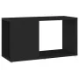 Mueble de TV madera contrachapada negro 60x24x32 cm de vidaXL, Muebles TV - Ref: Foro24-809054, Precio: 28,46 €, Descuento: %