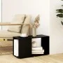 Mueble de TV madera contrachapada negro 60x24x32 cm de vidaXL, Muebles TV - Ref: Foro24-809054, Precio: 28,46 €, Descuento: %