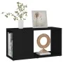 Mueble de TV madera contrachapada negro 60x24x32 cm de vidaXL, Muebles TV - Ref: Foro24-809054, Precio: 28,46 €, Descuento: %