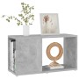 Betongrauer TV-Schrank aus Holzwerkstoff, 60 x 24 x 32 cm von vidaXL, TV-Möbel - Ref: Foro24-809057, Preis: 25,72 €, Rabatt: %