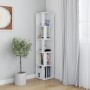 Eckmöbel aus weißem Sperrholz, 33 x 33 x 164,5 cm von vidaXL, Schließfächer und Lagerschränke - Ref: Foro24-809044, Preis: 73...
