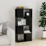 Glossy black shelving/space divider 60x24x124.5 cm by vidaXL, Bookcases and shelves - Ref: Foro24-809087, Price: 51,93 €, Dis...