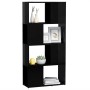 Glossy black shelving/space divider 60x24x124.5 cm by vidaXL, Bookcases and shelves - Ref: Foro24-809087, Price: 52,59 €, Dis...