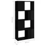 Glossy black shelving/space divider 60x24x124.5 cm by vidaXL, Bookcases and shelves - Ref: Foro24-809087, Price: 51,93 €, Dis...
