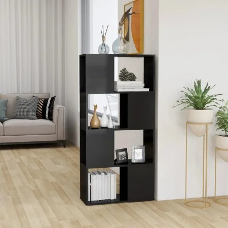Glossy gray shelving/space divider 60x24x124.5 cm by vidaXL, Bookcases and shelves - Ref: Foro24-809088, Price: 42,70 €, Disc...