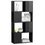 Glossy gray shelving/space divider 60x24x124.5 cm by vidaXL, Bookcases and shelves - Ref: Foro24-809088, Price: 42,70 €, Disc...