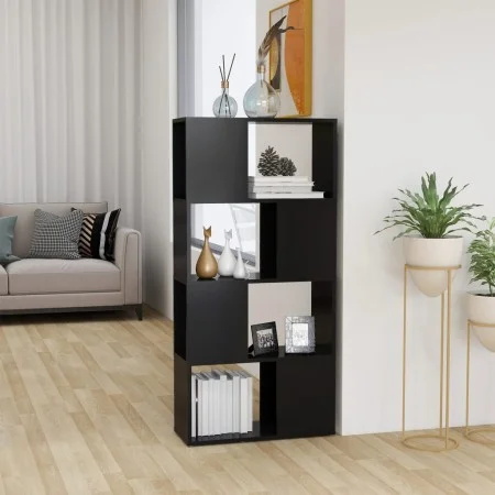 Plywood gray bookshelf divider 60x24x124.5 cm by vidaXL, Bookcases and shelves - Ref: Foro24-809082, Price: 48,94 €, Discount: %