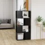 Plywood gray bookshelf divider 60x24x124.5 cm by vidaXL, Bookcases and shelves - Ref: Foro24-809082, Price: 48,94 €, Discount: %