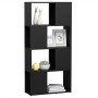 Sperrholz Bücherregal Trennwand grau 60x24x124,5 cm von vidaXL, Bücherregale und Regale - Ref: Foro24-809082, Preis: 49,39 €,...