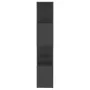 Plywood gray bookshelf divider 60x24x124.5 cm by vidaXL, Bookcases and shelves - Ref: Foro24-809082, Price: 48,94 €, Discount: %