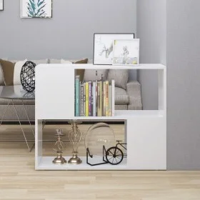 Mueble para TV madera contrachapada blanco 80x24x63 cm de vidaXL, Muebles TV - Ref: Foro24-809116, Precio: 43,69 €, Descuento: %