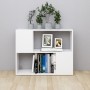 Weißer TV-Schrank aus Sperrholz, 80 x 24 x 63 cm von vidaXL, TV-Möbel - Ref: Foro24-809116, Preis: 44,41 €, Rabatt: %