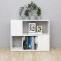 White plywood TV cabinet 80x24x63 cm by vidaXL, TV Furniture - Ref: Foro24-809116, Price: 43,63 €, Discount: %