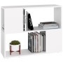 Weißer TV-Schrank aus Sperrholz, 80 x 24 x 63 cm von vidaXL, TV-Möbel - Ref: Foro24-809116, Preis: 44,41 €, Rabatt: %