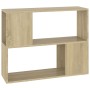 TV-Schrank aus Sonoma-Eichensperrholz, 80 x 24 x 63 cm von vidaXL, TV-Möbel - Ref: Foro24-809119, Preis: 42,35 €, Rabatt: %