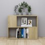TV-Schrank aus Sonoma-Eichensperrholz, 80 x 24 x 63 cm von vidaXL, TV-Möbel - Ref: Foro24-809119, Preis: 42,35 €, Rabatt: %