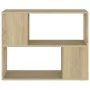 Mueble para TV madera contrachapada roble Sonoma 80x24x63 cm de vidaXL, Muebles TV - Ref: Foro24-809119, Precio: 41,67 €, Des...