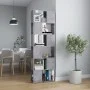 Bücherregal aus betongrauem Sperrholz, 60 x 24 x 186 cm von vidaXL, Bücherregale und Regale - Ref: Foro24-809102, Preis: 83,2...