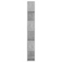 Concrete gray plywood separator bookcase 60x24x186 cm by vidaXL, Bookcases and shelves - Ref: Foro24-809102, Price: 84,58 €, ...