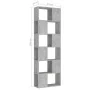 Concrete gray plywood separator bookcase 60x24x186 cm by vidaXL, Bookcases and shelves - Ref: Foro24-809102, Price: 83,20 €, ...