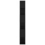Plywood black bookshelf divider 80x24x186 cm by vidaXL, Bookcases and shelves - Ref: Foro24-809153, Price: 75,76 €, Discount: %
