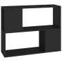 Black plywood TV cabinet 80x24x63 cm by vidaXL, TV Furniture - Ref: Foro24-809117, Price: 42,80 €, Discount: %