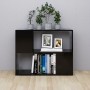 Schwarzer TV-Schrank aus Sperrholz, 80 x 24 x 63 cm von vidaXL, TV-Möbel - Ref: Foro24-809117, Preis: 43,61 €, Rabatt: %