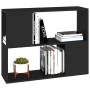 Black plywood TV cabinet 80x24x63 cm by vidaXL, TV Furniture - Ref: Foro24-809117, Price: 42,80 €, Discount: %