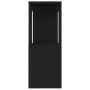 Black plywood TV cabinet 80x24x63 cm by vidaXL, TV Furniture - Ref: Foro24-809117, Price: 42,80 €, Discount: %