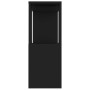Schwarzer TV-Schrank aus Sperrholz, 80 x 24 x 63 cm von vidaXL, TV-Möbel - Ref: Foro24-809117, Preis: 43,61 €, Rabatt: %