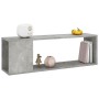 TV-Schrank aus betongrauem Sperrholz, 100 x 24 x 32 cm von vidaXL, TV-Möbel - Ref: Foro24-809165, Preis: 32,95 €, Rabatt: %