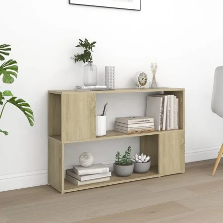 Bücherregal aus Sonoma-Eichensperrholz, 100 x 24 x 63 cm von vidaXL, Bücherregale und Regale - Ref: Foro24-809173, Preis: 40,...