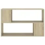 Sonoma oak plywood bookcase 100x24x63 cm by vidaXL, Bookcases and shelves - Ref: Foro24-809173, Price: 40,49 €, Discount: %