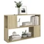 Sonoma oak plywood bookcase 100x24x63 cm by vidaXL, Bookcases and shelves - Ref: Foro24-809173, Price: 40,49 €, Discount: %