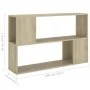 Sonoma oak plywood bookcase 100x24x63 cm by vidaXL, Bookcases and shelves - Ref: Foro24-809173, Price: 40,49 €, Discount: %