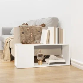 Sperrholz TV-Möbel weiß 80x24x32 cm von vidaXL, TV-Möbel - Ref: Foro24-809107, Preis: 30,54 €, Rabatt: %