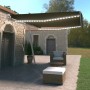 Toldo automático LED sensor de viento gris antracita 500x350 cm de vidaXL, Toldos - Ref: Foro24-3069674, Precio: 855,59 €