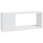 Sperrholz TV-Möbel weiß 80x24x32 cm von vidaXL, TV-Möbel - Ref: Foro24-809107, Preis: 30,54 €, Rabatt: %