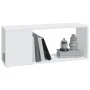 Sperrholz TV-Möbel weiß 80x24x32 cm von vidaXL, TV-Möbel - Ref: Foro24-809107, Preis: 30,54 €, Rabatt: %