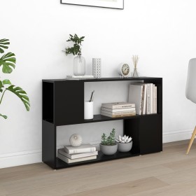 Black plywood bookcase 100x24x63 cm by vidaXL, Bookcases and shelves - Ref: Foro24-809171, Price: 42,66 €, Discount: %