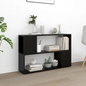 Schwarzes Sperrholz-Bücherregal 100x24x63 cm von vidaXL, Bücherregale und Regale - Ref: Foro24-809171, Preis: 42,08 €, Rabatt: %