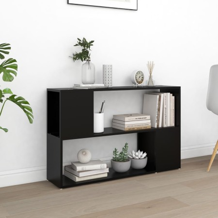 Schwarzes Sperrholz-Bücherregal 100x24x63 cm von vidaXL, Bücherregale und Regale - Ref: Foro24-809171, Preis: 42,66 €, Rabatt: %
