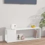 Hochglanzweißer TV-Schrank aus Sperrholz, 100 x 24 x 32 cm von vidaXL, TV-Möbel - Ref: Foro24-809167, Preis: 35,94 €, Rabatt: %