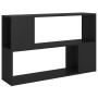 Black plywood bookcase 100x24x63 cm by vidaXL, Bookcases and shelves - Ref: Foro24-809171, Price: 42,66 €, Discount: %