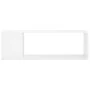 Mueble para TV madera contrachapada blanco brillo 100x24x32 cm de vidaXL, Muebles TV - Ref: Foro24-809167, Precio: 35,94 €, D...