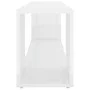 Hochglanzweißer TV-Schrank aus Sperrholz, 100 x 24 x 32 cm von vidaXL, TV-Möbel - Ref: Foro24-809167, Preis: 35,94 €, Rabatt: %